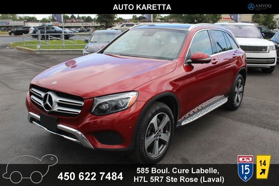 2018 Mercedes-Benz GLC 2018 Red