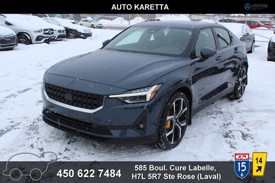 Polestar 2 2021 2021 Bleu